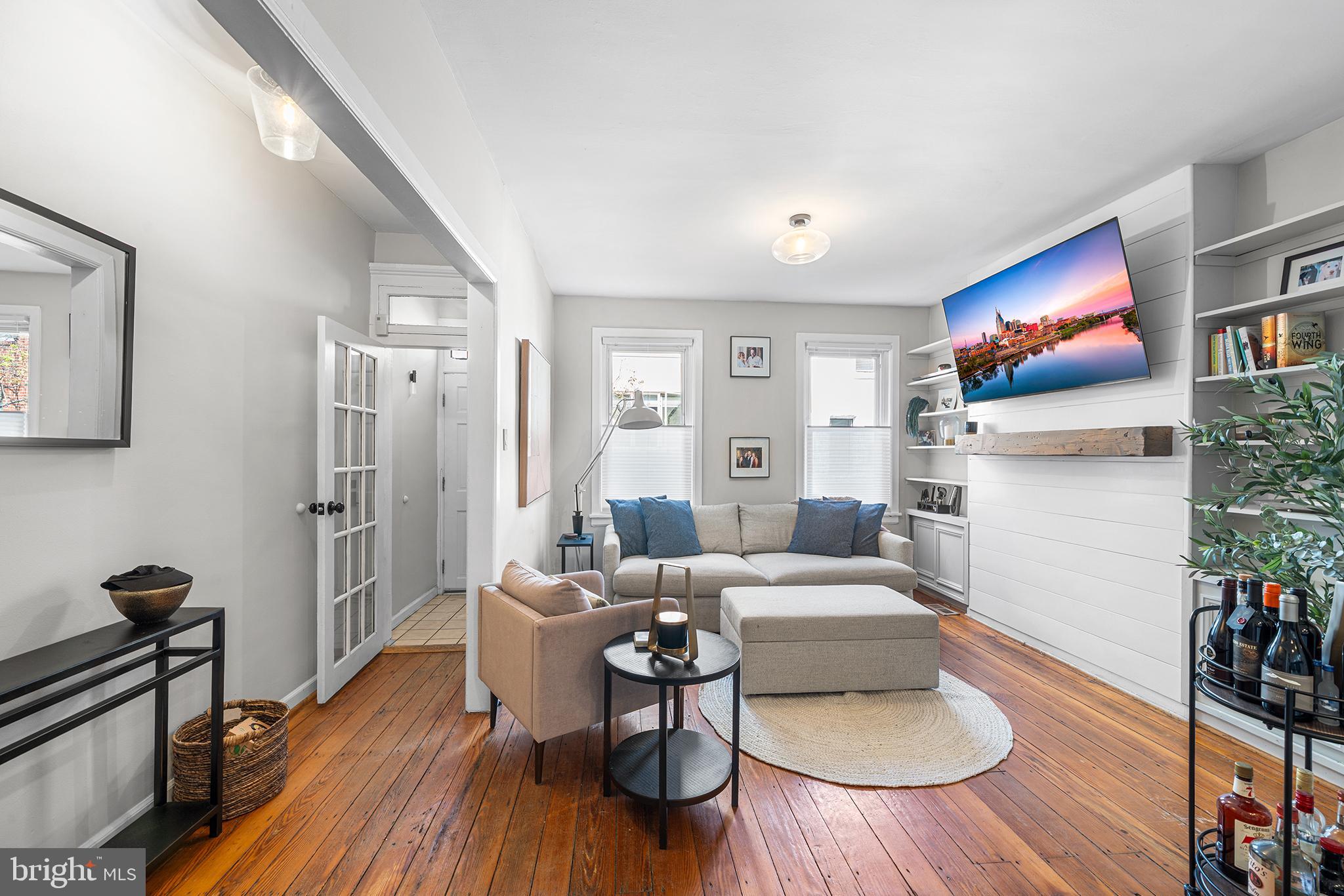 2014 Pemberton Street Philadelphia, PA 19146 - Photo 4 of 24 a living room with furniture and wooden floor