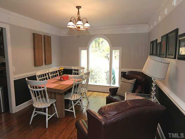 9936 Baileywick Road Raleigh, NC 27613 - Photo 9 of 24 Super large dining room with beautiful picture window overlooking awesome back yard Dining Room