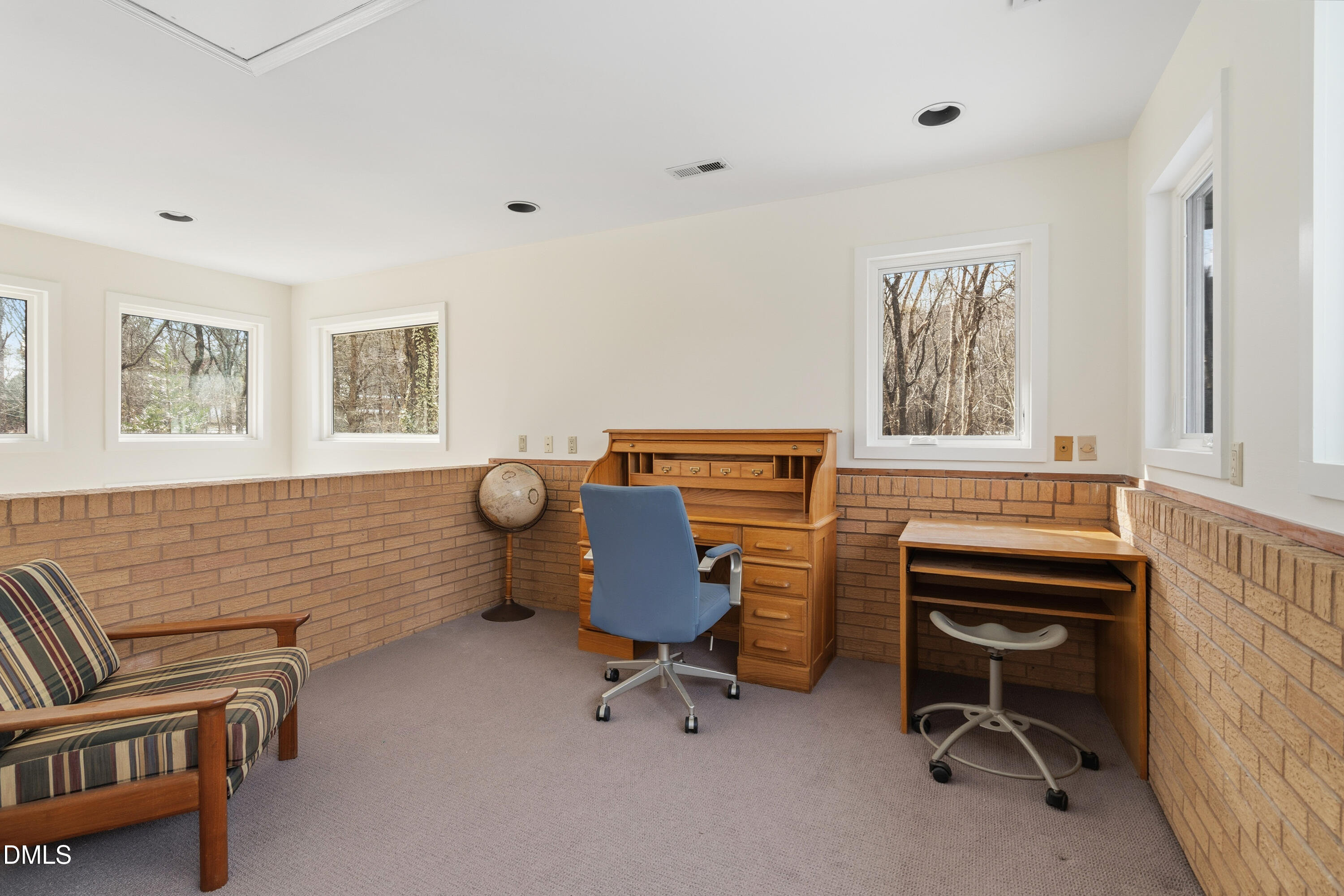 5112 Huntingwood Drive Raleigh, NC 27606 - Photo 12 of 47 Loft Office Area