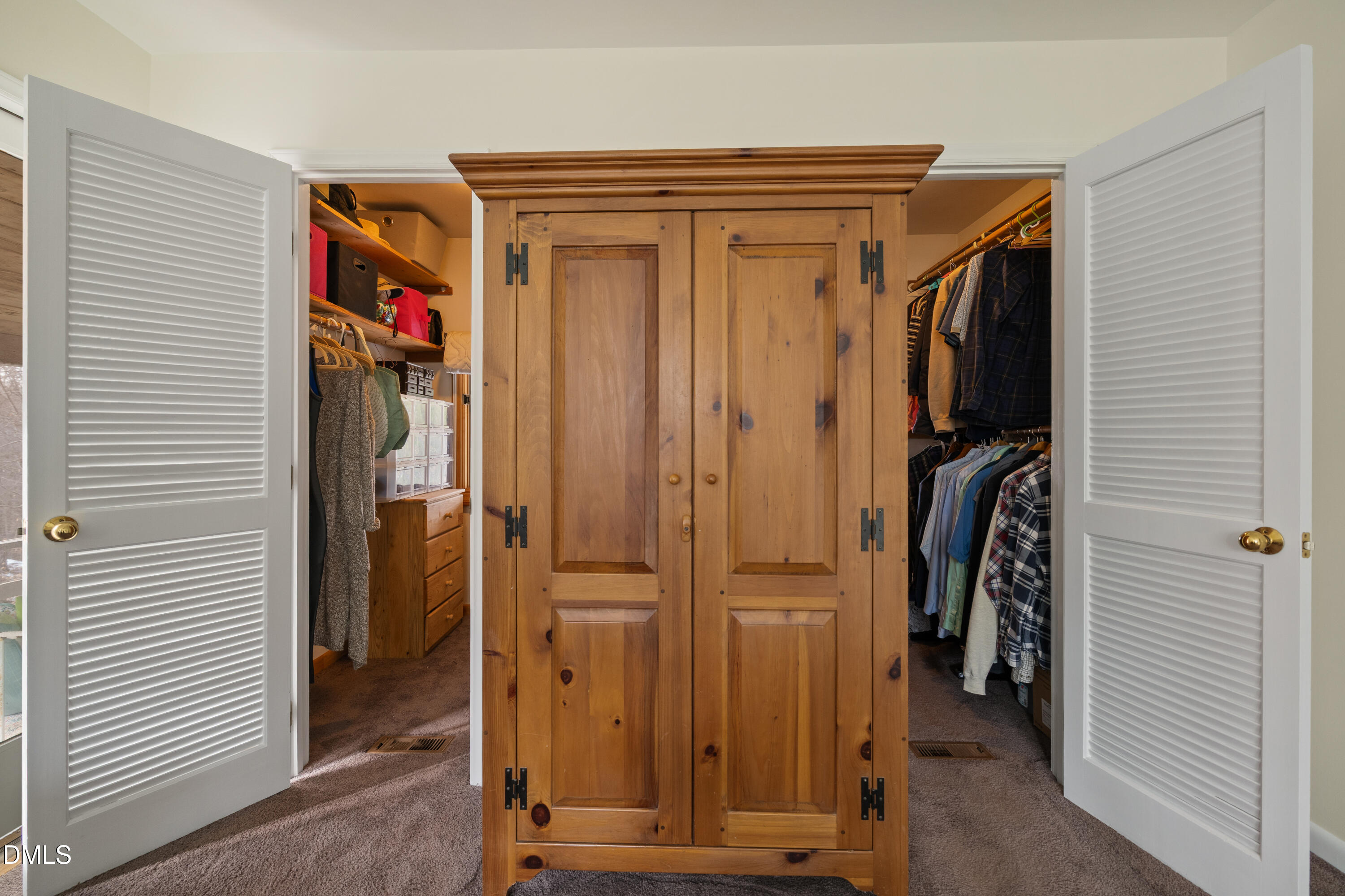 5112 Huntingwood Drive Raleigh, NC 27606 - Photo 32 of 47 Primary Double Walk-in Closets
