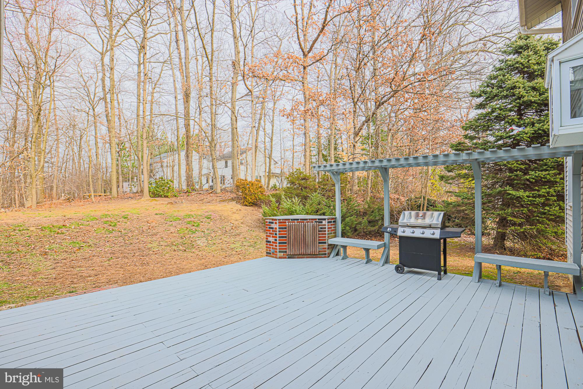 4402 Macworth Place Nottingham, MD 21236 - Photo 34 of 36 a view of a terrace with wooden floor and fence