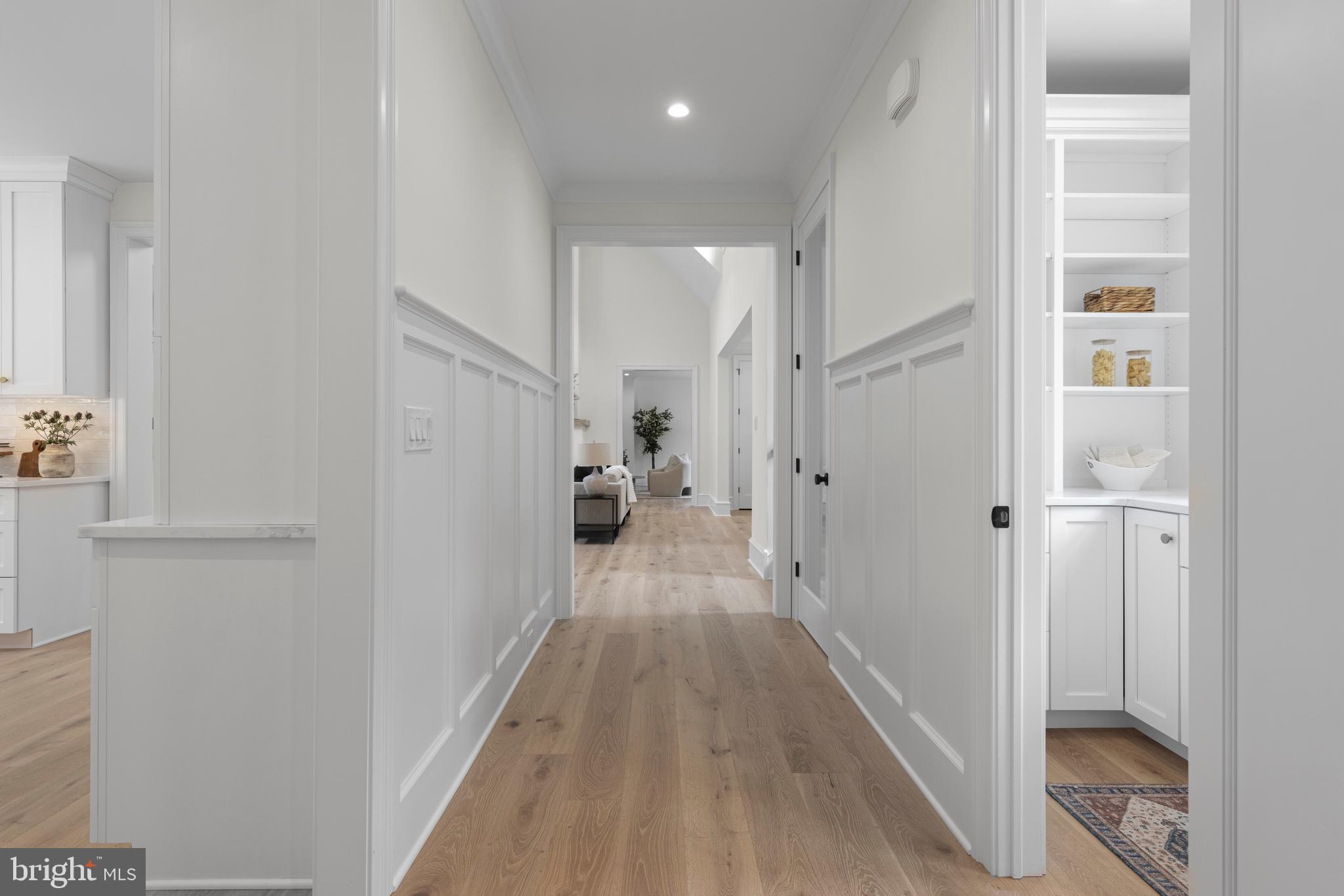 3718 Gradyville Road Newtown Square, PA 19073 - Photo 22 of 95 Hallway from Mudroom - Butler's Pantry