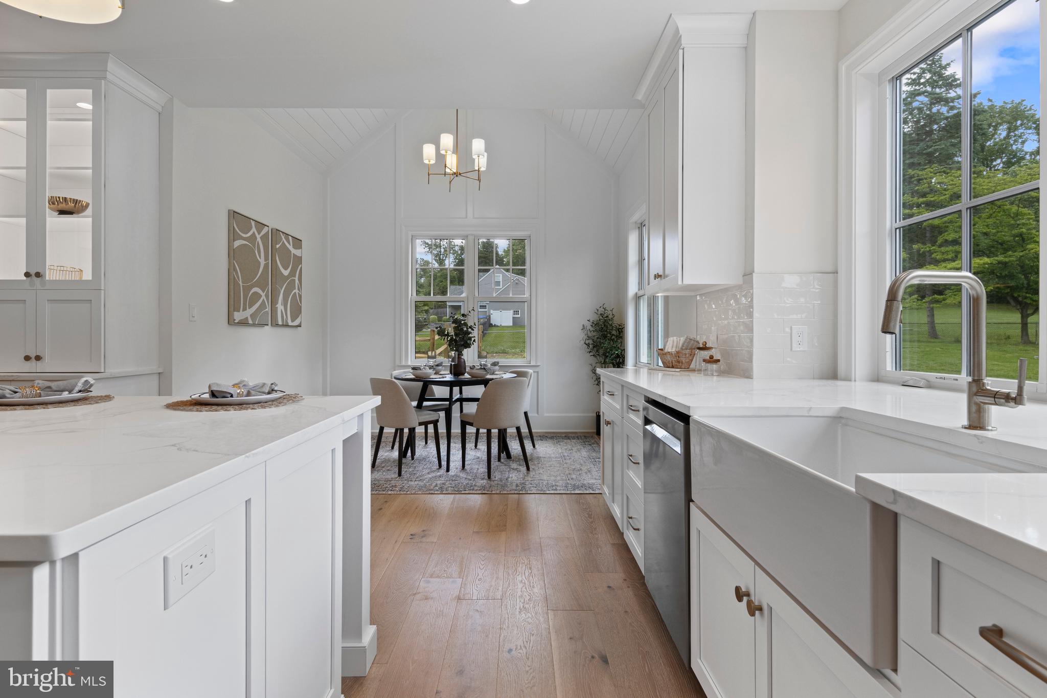 3718 Gradyville Road Newtown Square, PA 19073 - Photo 34 of 95 Breakfast Area View From Kitchen