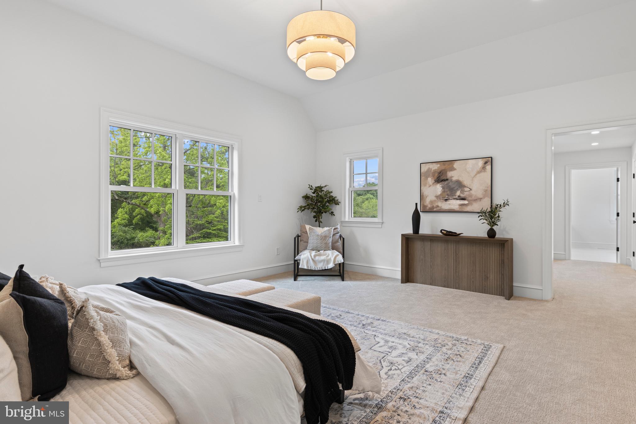 3718 Gradyville Road Newtown Square, PA 19073 - Photo 57 of 95 Primary Suite- Bedroom & Seating Area
