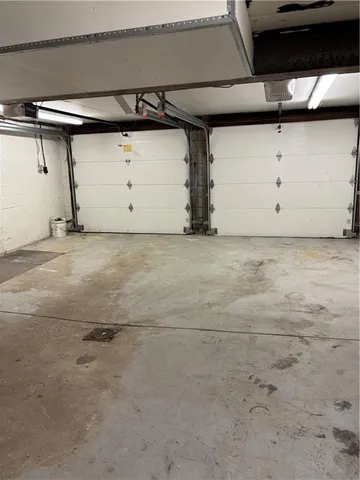 a view of parking garage