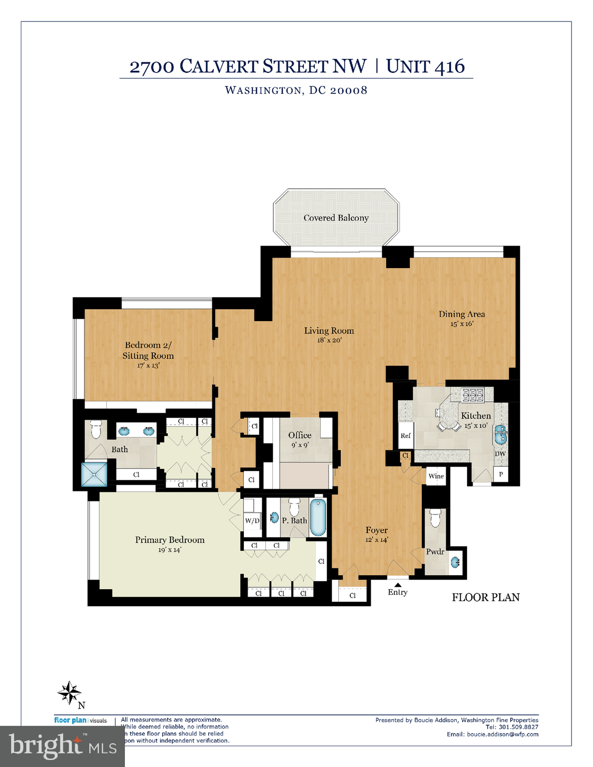 2700 Calvert Street Northwest, Unit 416 Washington, DC 20008 - Photo 33 of 33