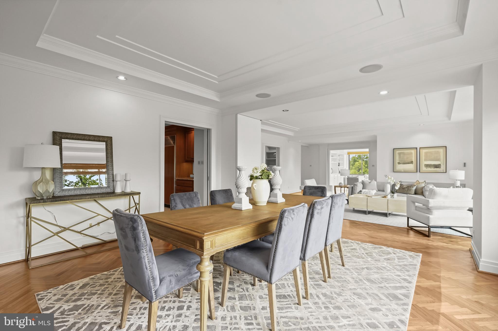 2700 Calvert Street Northwest, Unit 416 Washington, DC 20008 - Photo 9 of 33 a view of a dining room with furniture