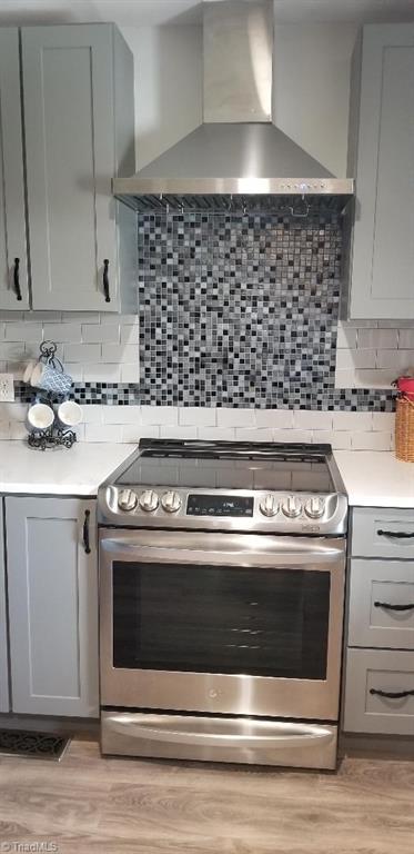 2452 Collinstown Road Stuart, VA 24171 - Photo 17 of 49 New Stainless Stove w/ Stainless Vent Hood