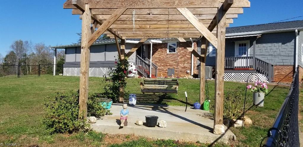 2452 Collinstown Road Stuart, VA 24171 - Photo 39 of 49 Pergola w/ Concrete Slab