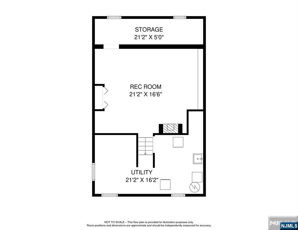 140 Francisco Avenue Rutherford, NJ 07070 - Photo 24 of 25 a picture of a bench in a building