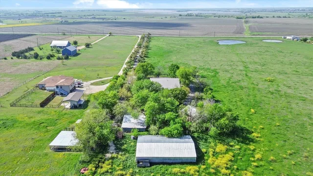 a view of a lake with a beach