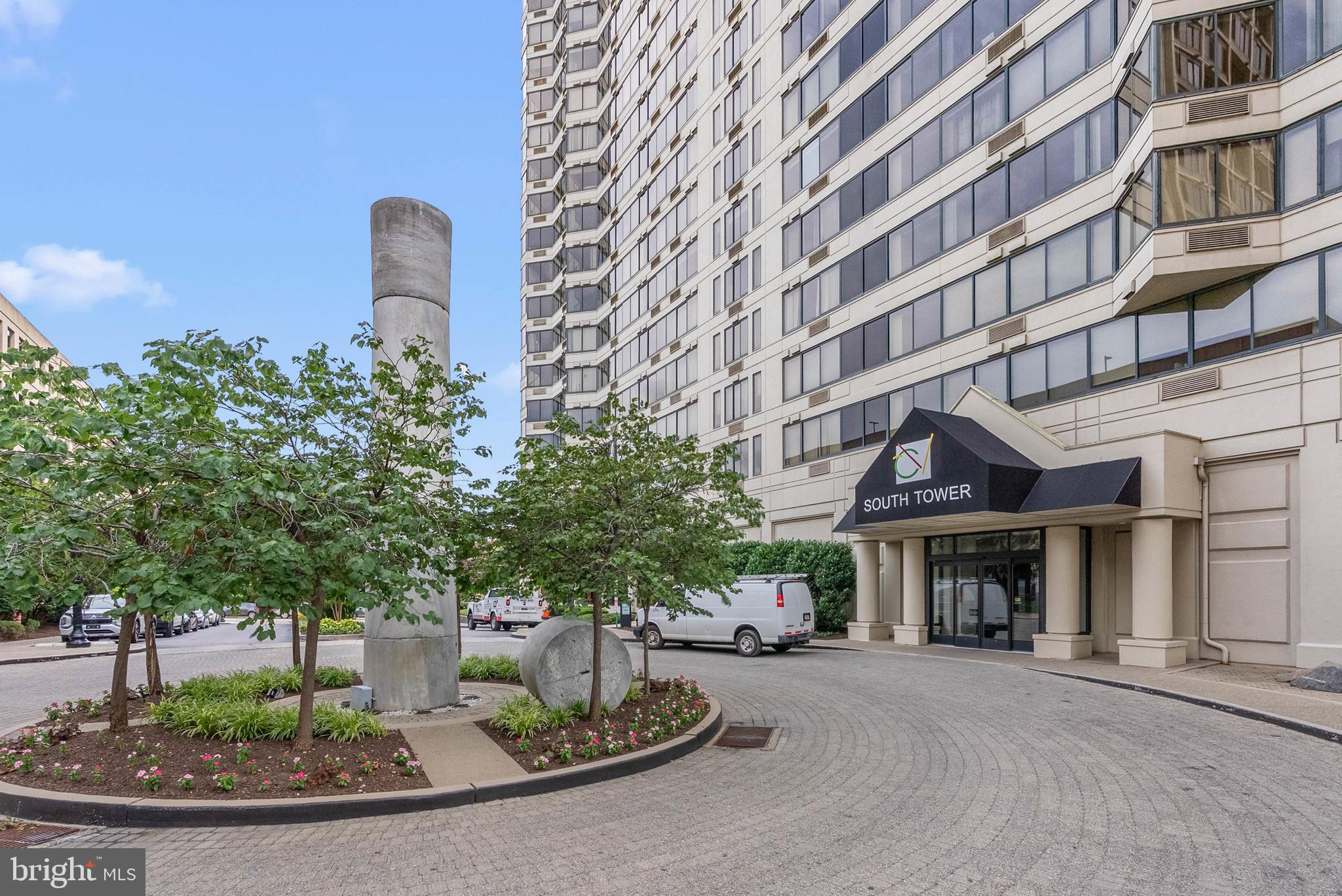 2001 Hamilton Street, Unit 507 Philadelphia, PA 19130 - Photo 24 of 41 a front view of a building with garden