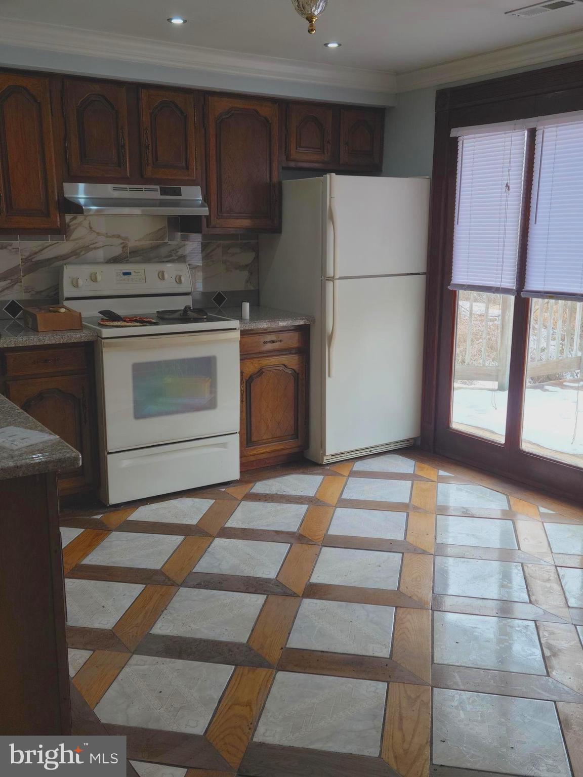 481 Connelly Road Rising Sun, MD 21911 - Photo 5 of 19 Custom inlay in kitchen floor