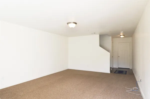 a view of empty room