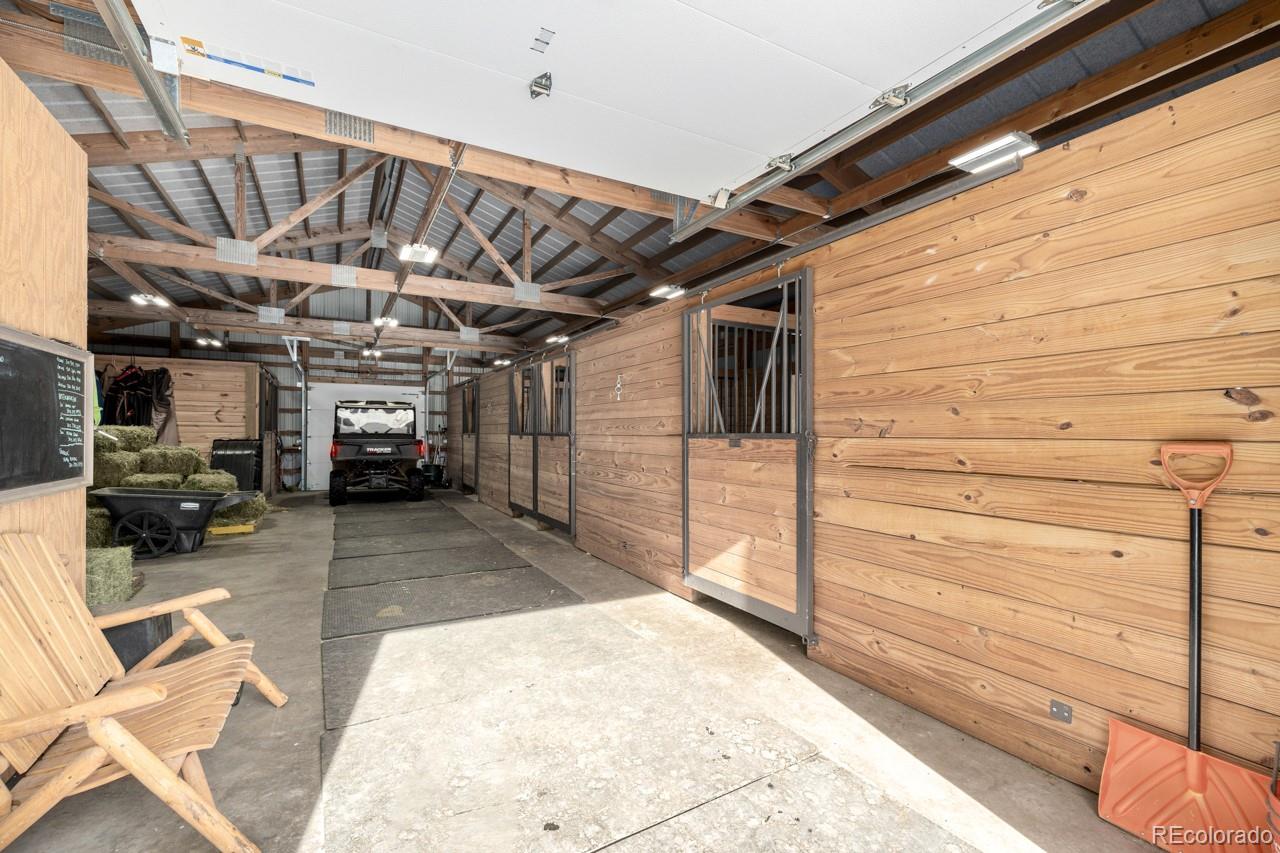8537 Doubleheader Ranch Road Morrison, CO 80465 - Photo 27 of 48 a view of a garage