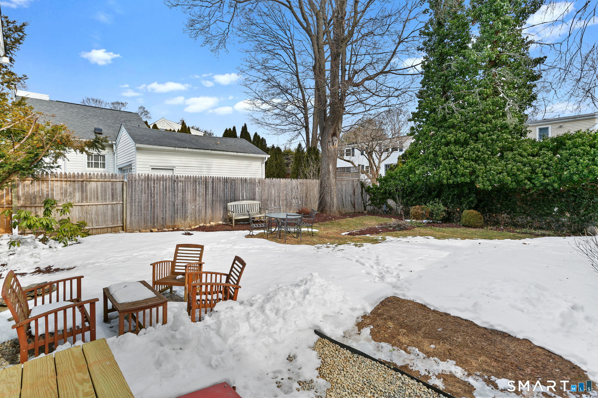 65 West Parish Road Westport, CT 06880 - Photo 24 of 32 Spacious fenced in yard