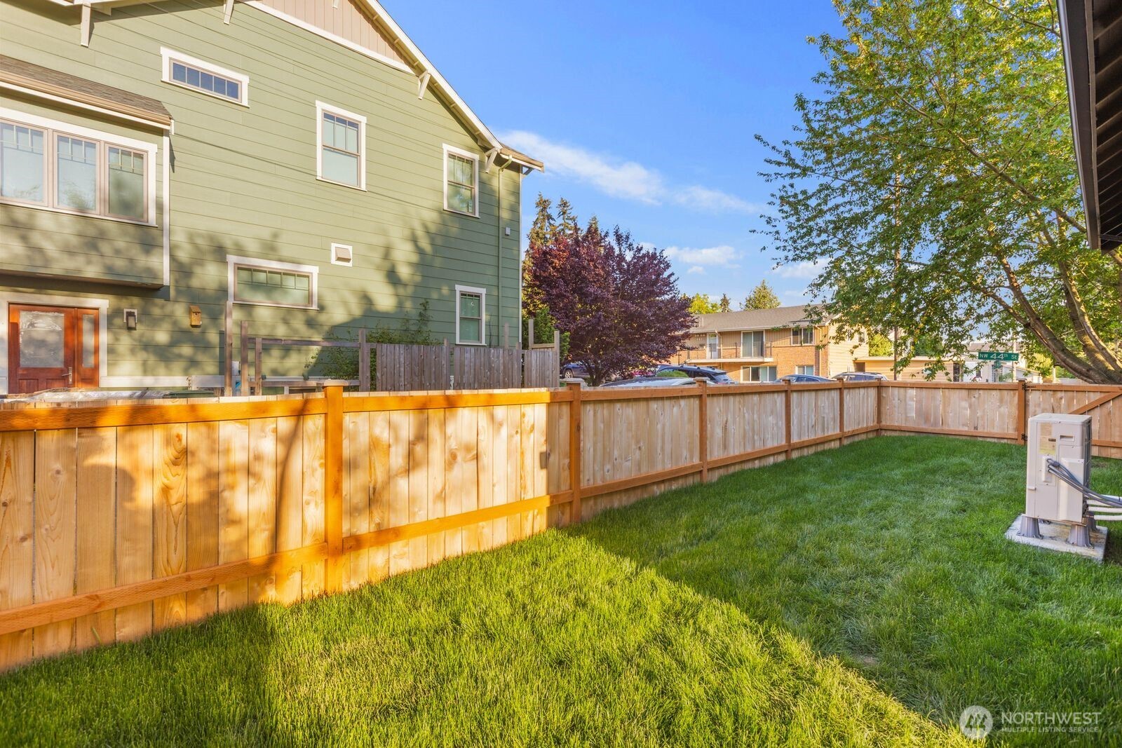 512 Northwest 44th Street Seattle, WA 98107 - Photo 31 of 37 a view of backyard with swimming pool and outdoor space