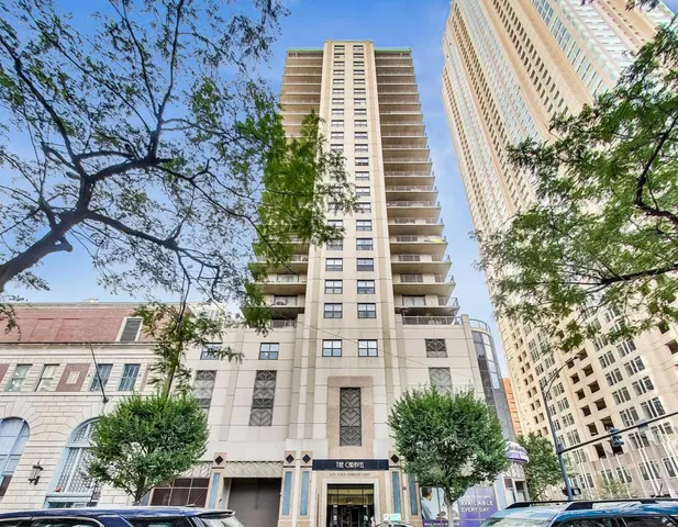 a front view of a building