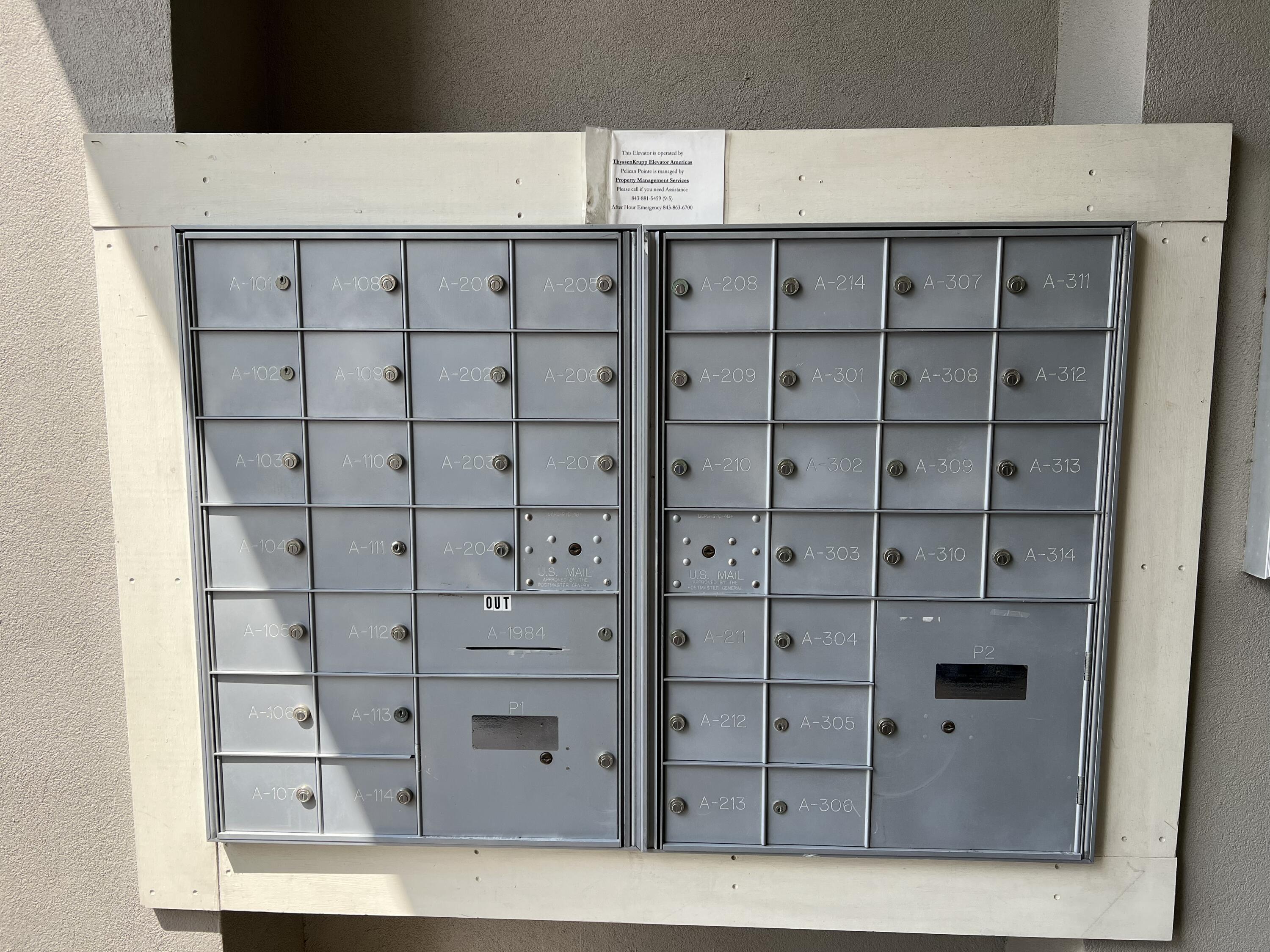 1984 Folly Road, Unit A112 Charleston, SC 29412 - Photo 30 of 32 Downstairs mail
