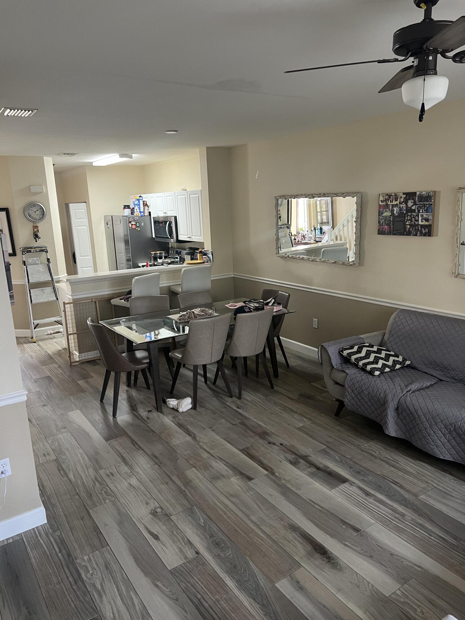4110 Napoli Lake Drive Riviera Beach, FL 33410 - Photo 6 of 17 LR to Kitchen 4110