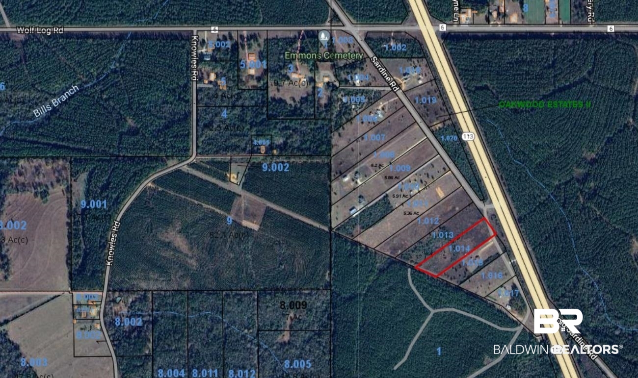 0 Highway 113 Flomaton, AL 36441 - Photo 23 of 24 Map