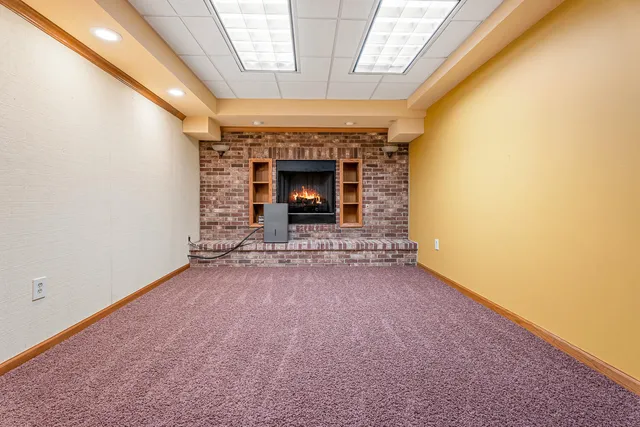 a view of storage and utility room