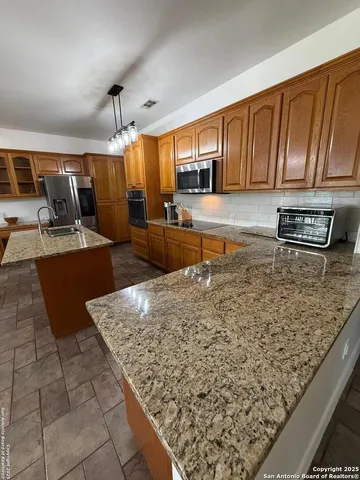 a close view of washer and dryer