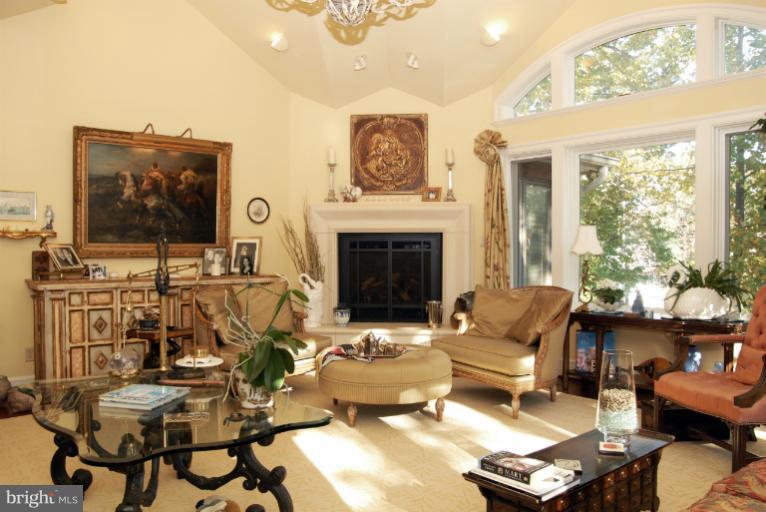 1821 Hidden Point Road Annapolis, MD 21409 - Photo 6 of 30 a living room with furniture and a fireplace