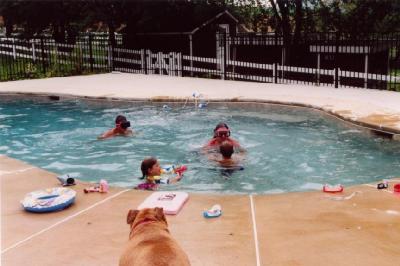 7571 County Bridge Road Slatington, PA 18080 - Photo 5 of 5 The inground pool in the summer. The pool measures 19x40 and is 3 to 6 ft. deep. There is an underwater seat to sit and relax on. The pool is concrete and is heated. There is a 12x20 pool house that has electric, phone line, gas and cable.