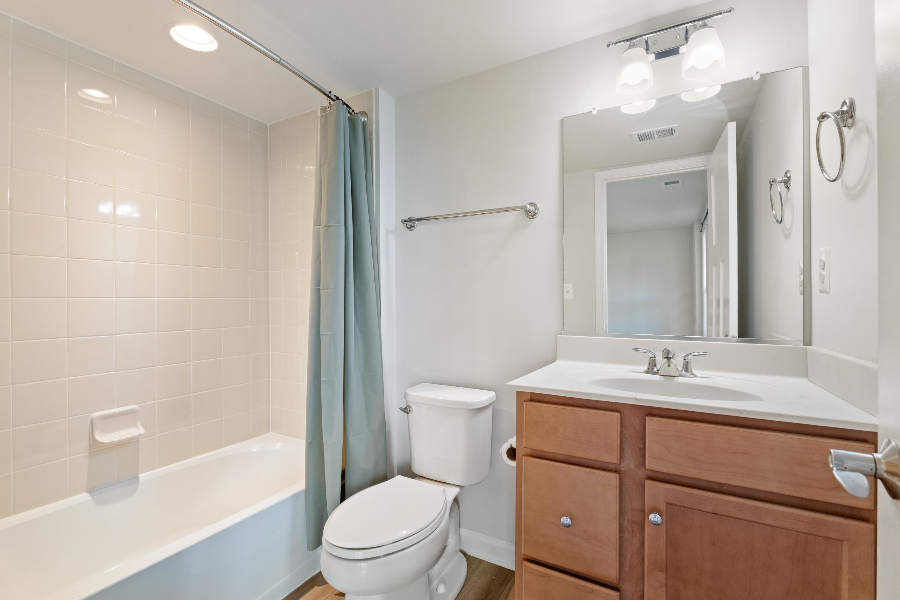 4416 Alston Street Crozet, VA 22932 - Photo 8 of 36 a bathroom with a sink a toilet and shower