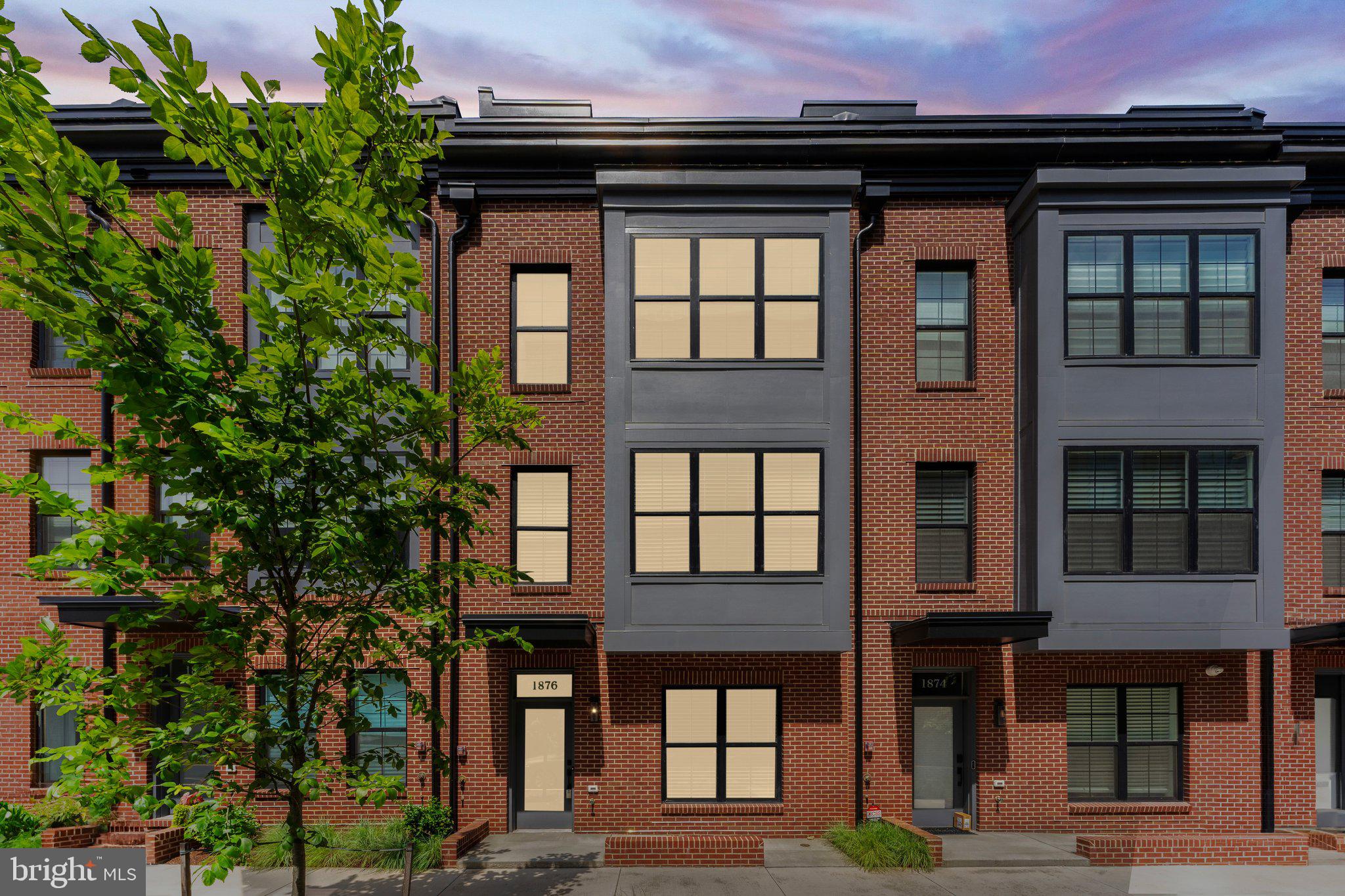1876 Michael Faraday Drive Reston, VA 20190 - Photo 2 of 58 Front exterior night view