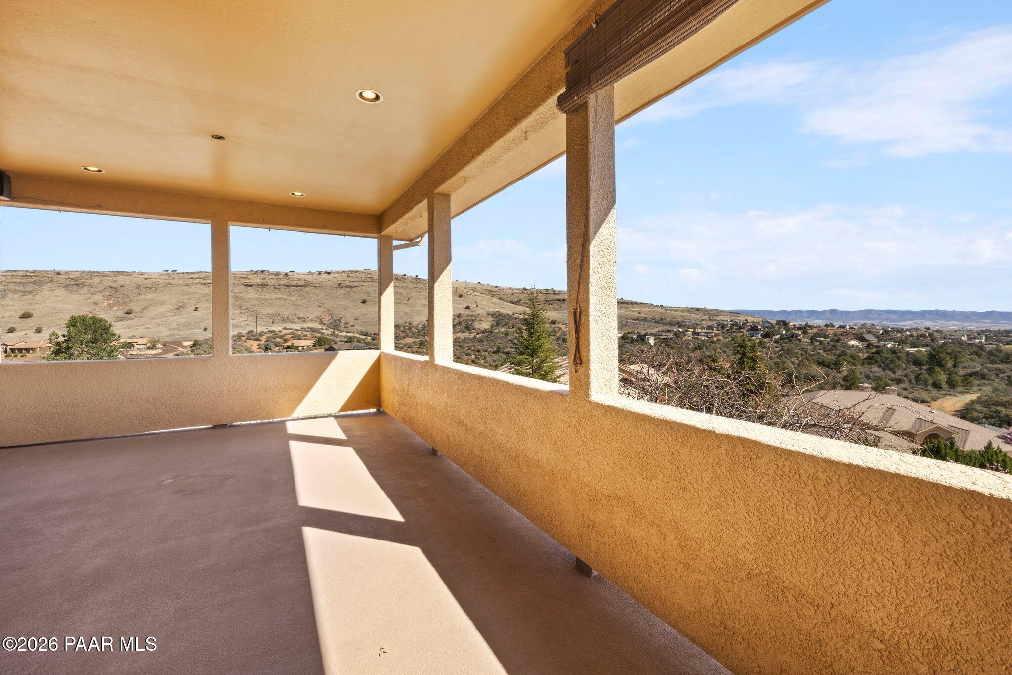 4677 Sharp Shooter Way Prescott, AZ 86301 - Photo 41 of 64 a view of balcony with city view