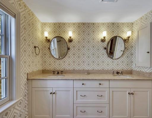 26 Old Farm Road Lincoln, MA 01773 - Photo 15 of 30 a bathroom with a sink vanity and mirror