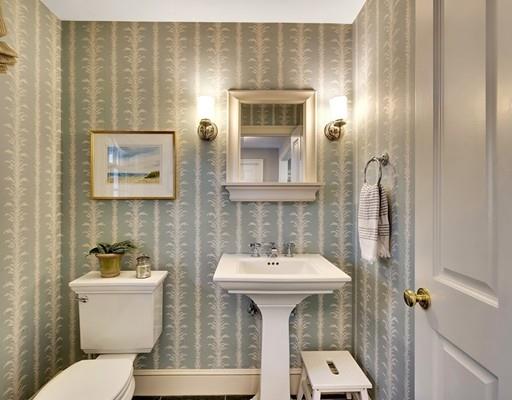 26 Old Farm Road Lincoln, MA 01773 - Photo 26 of 30 a bathroom with a sink and mirror with toilet