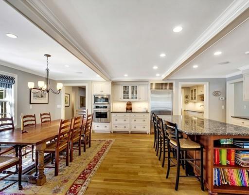 26 Old Farm Road Lincoln, MA 01773 - Photo 3 of 30 a view of a dining area with furniture
