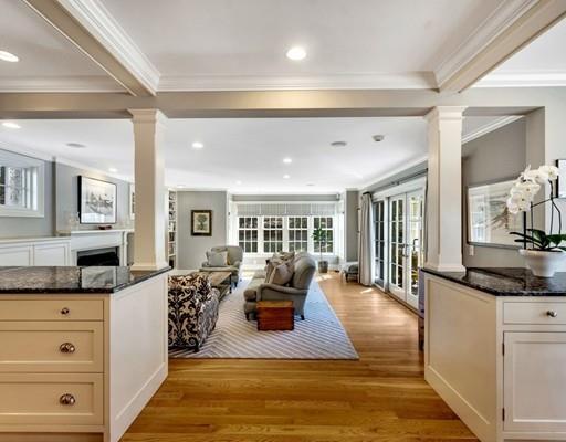 26 Old Farm Road Lincoln, MA 01773 - Photo 7 of 30 a spacious bedroom with a large bed and a granite counter top