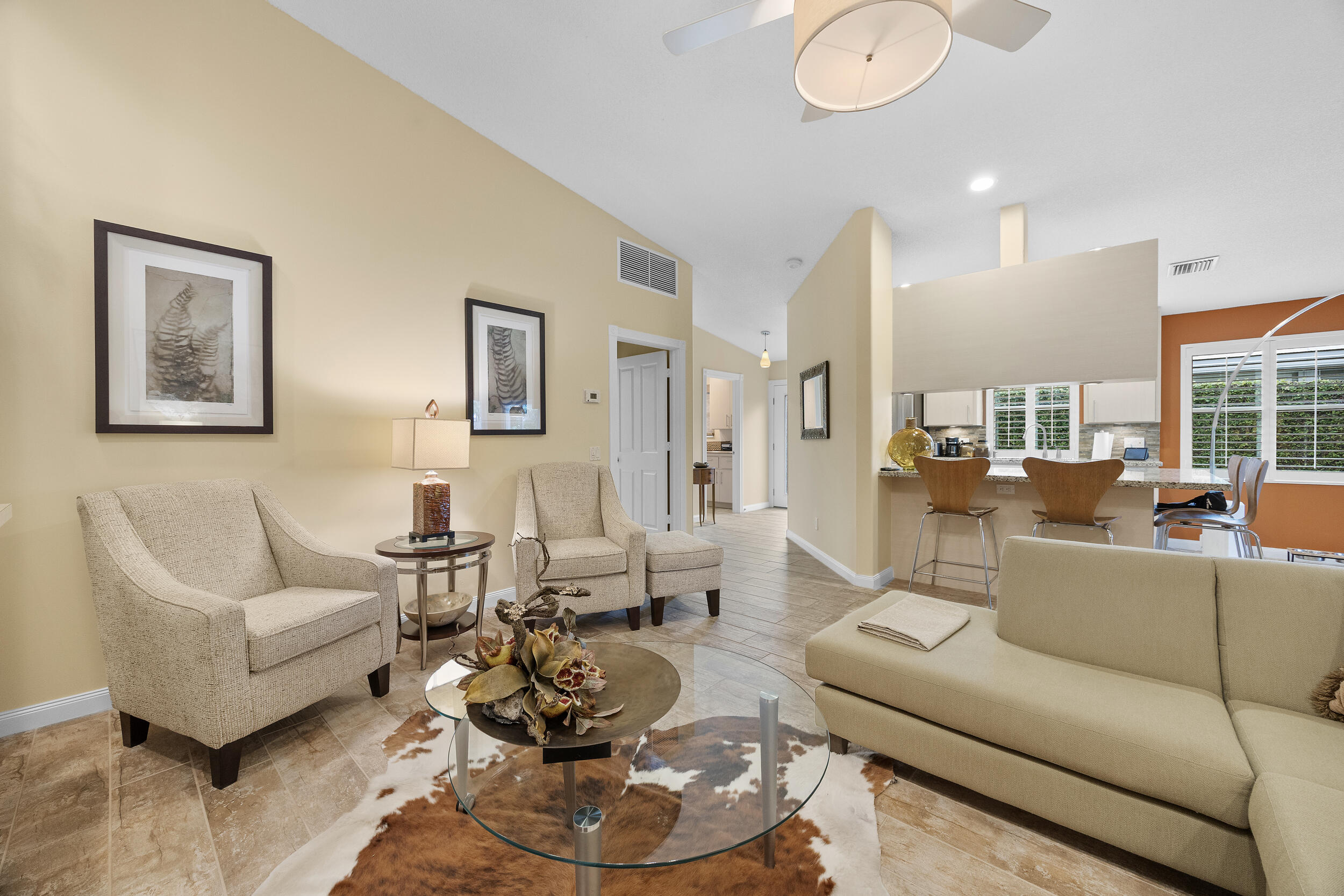 1568 Southwest Springfield Court Palm City, FL 34990 - Photo 4 of 31 a living room with furniture and a rug