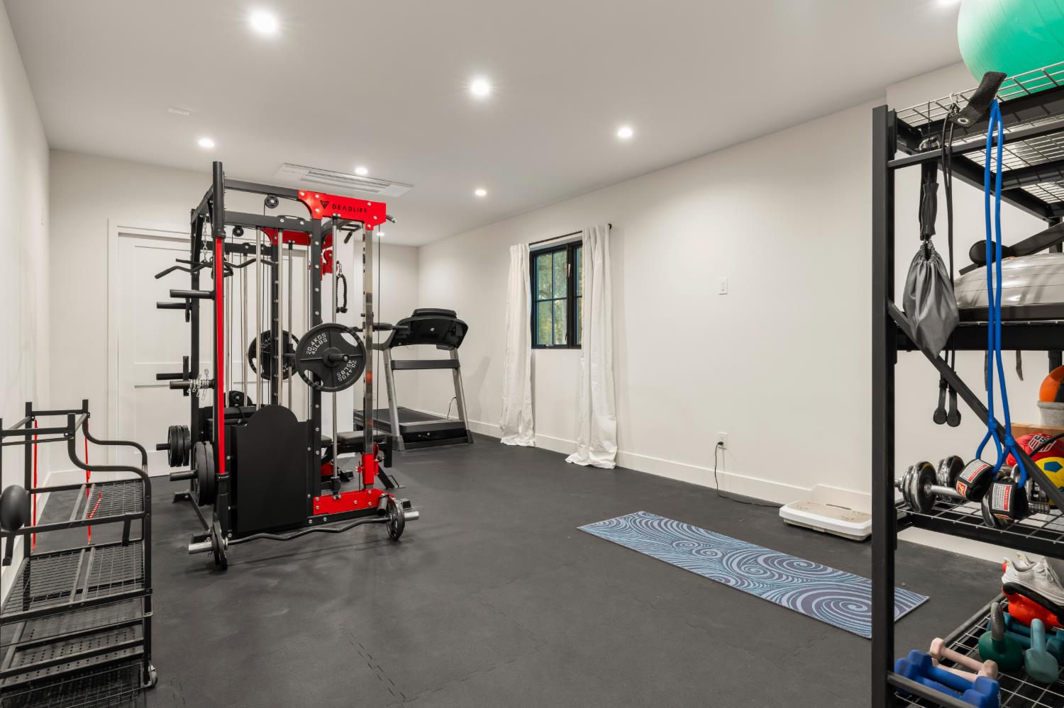 7697 Horseshoe Bar Road Loomis, CA 95650 - Photo 39 of 76 Lower level - Gym