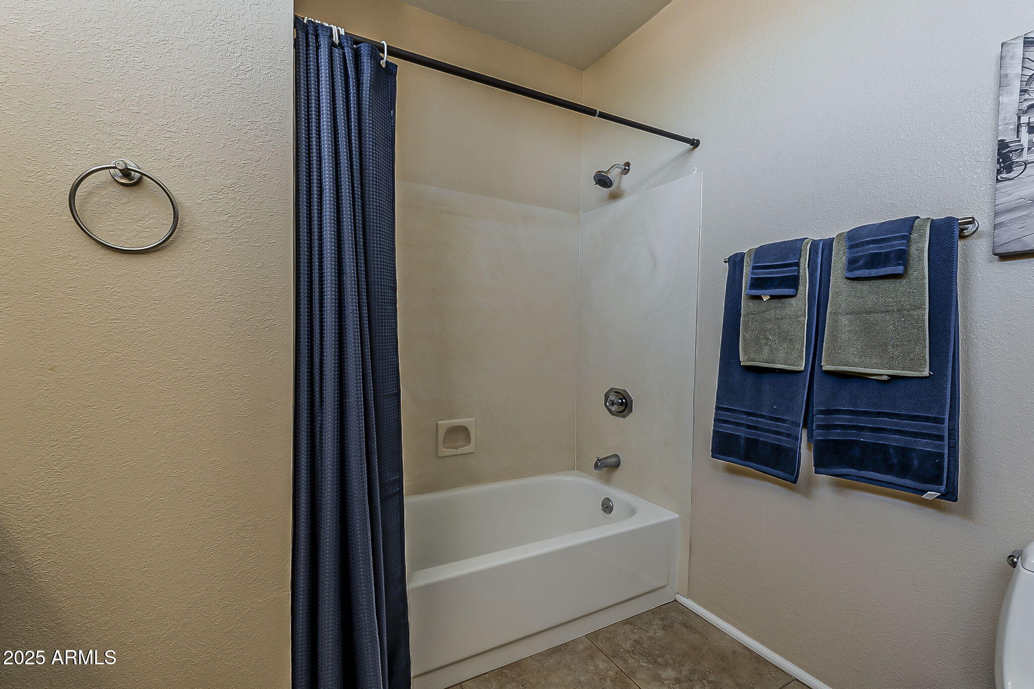 1927 East Ranch Road Tempe, AZ 85284 - Photo 39 of 64 a bathroom with a granite countertop sink a mirror and shower