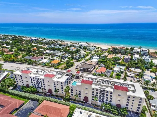 a view of city and ocean