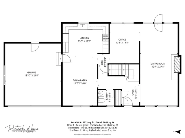 a picture of a floor plan