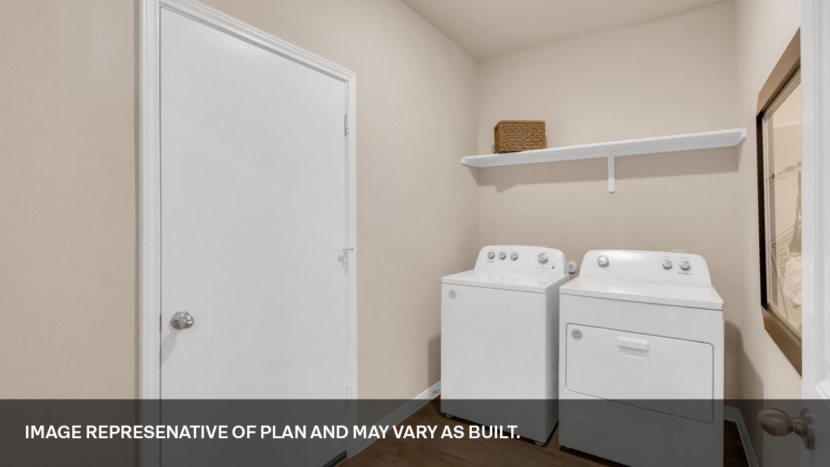 118 Morning Glory Loop Kyle, TX 78640 - Photo 12 of 32 a view of storage and utility room with washer and dryer