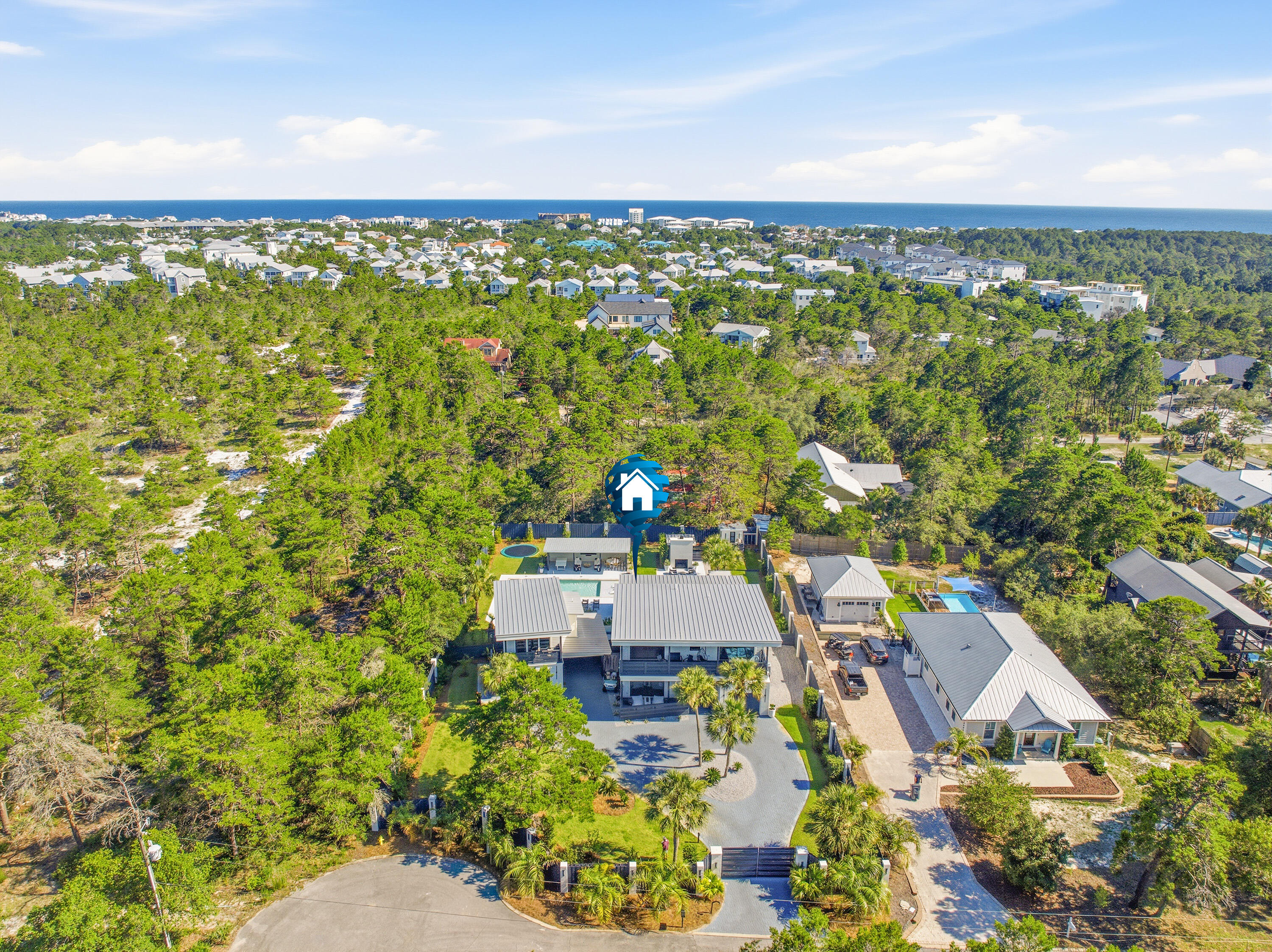 114 Surfside Drive Santa Rosa Beach, FL 32459 - Photo 82 of 84 Aerial View