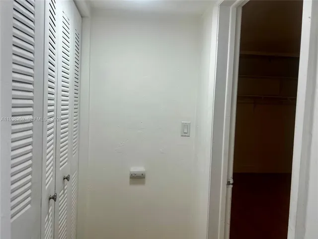 a close up of a mirror