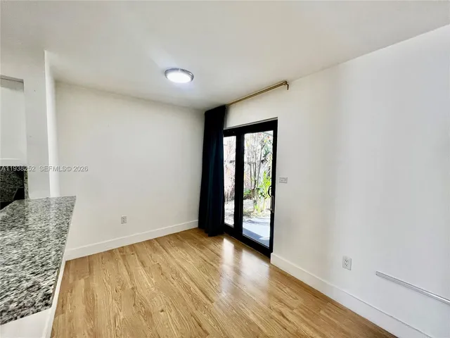 wooden floor in an empty room