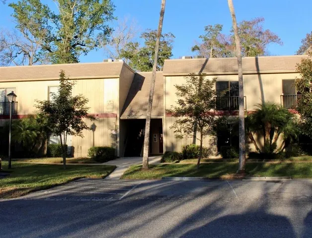a view of a house with a street