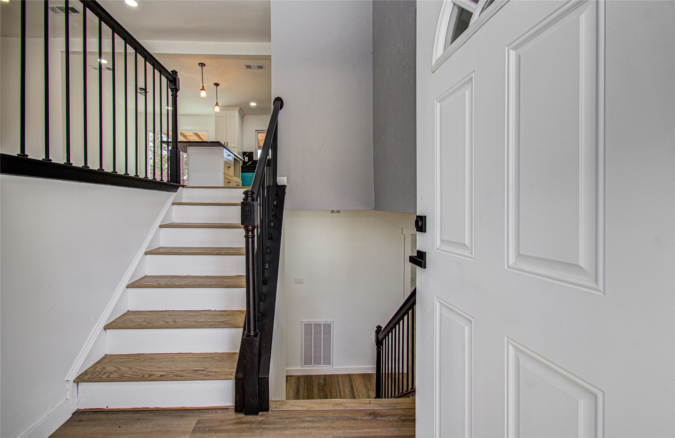 23319 Whispering Willow Drive Spring, TX 77373 - Photo 6 of 41 a view of entryway and hall with wooden floor