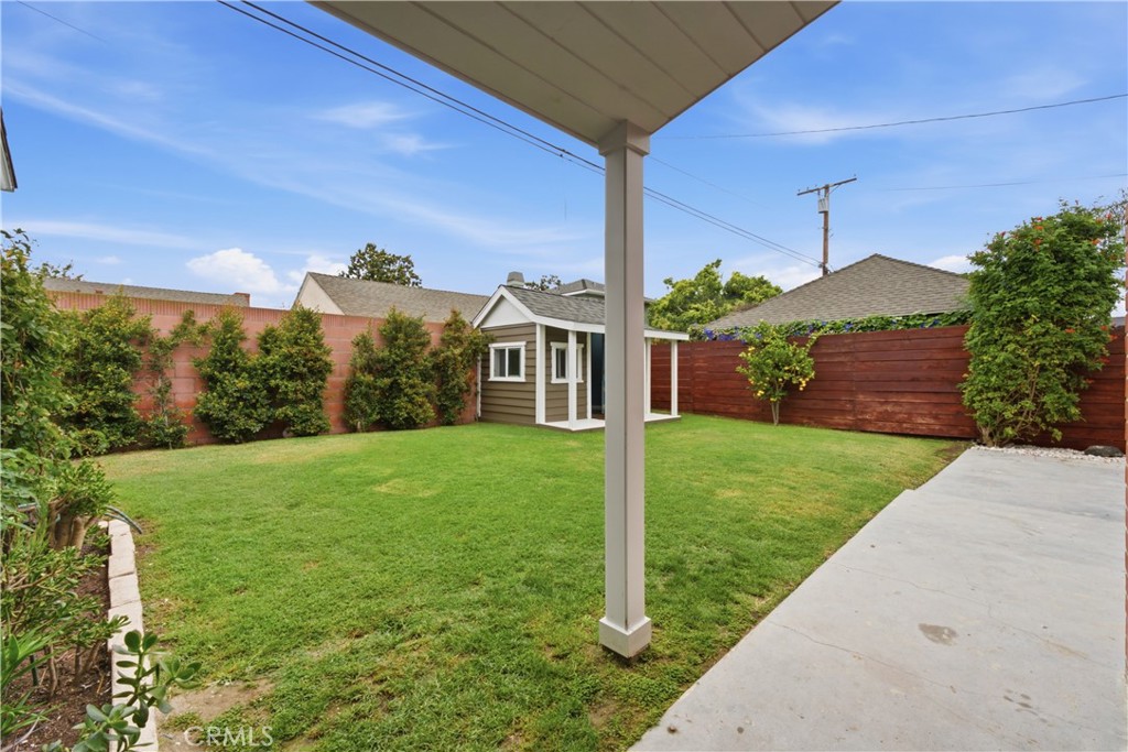 5559 East Monlaco Road Long Beach, CA 90808 - Photo 41 of 54 View of Backyard and Playhouse!