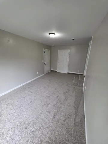 a view of empty room