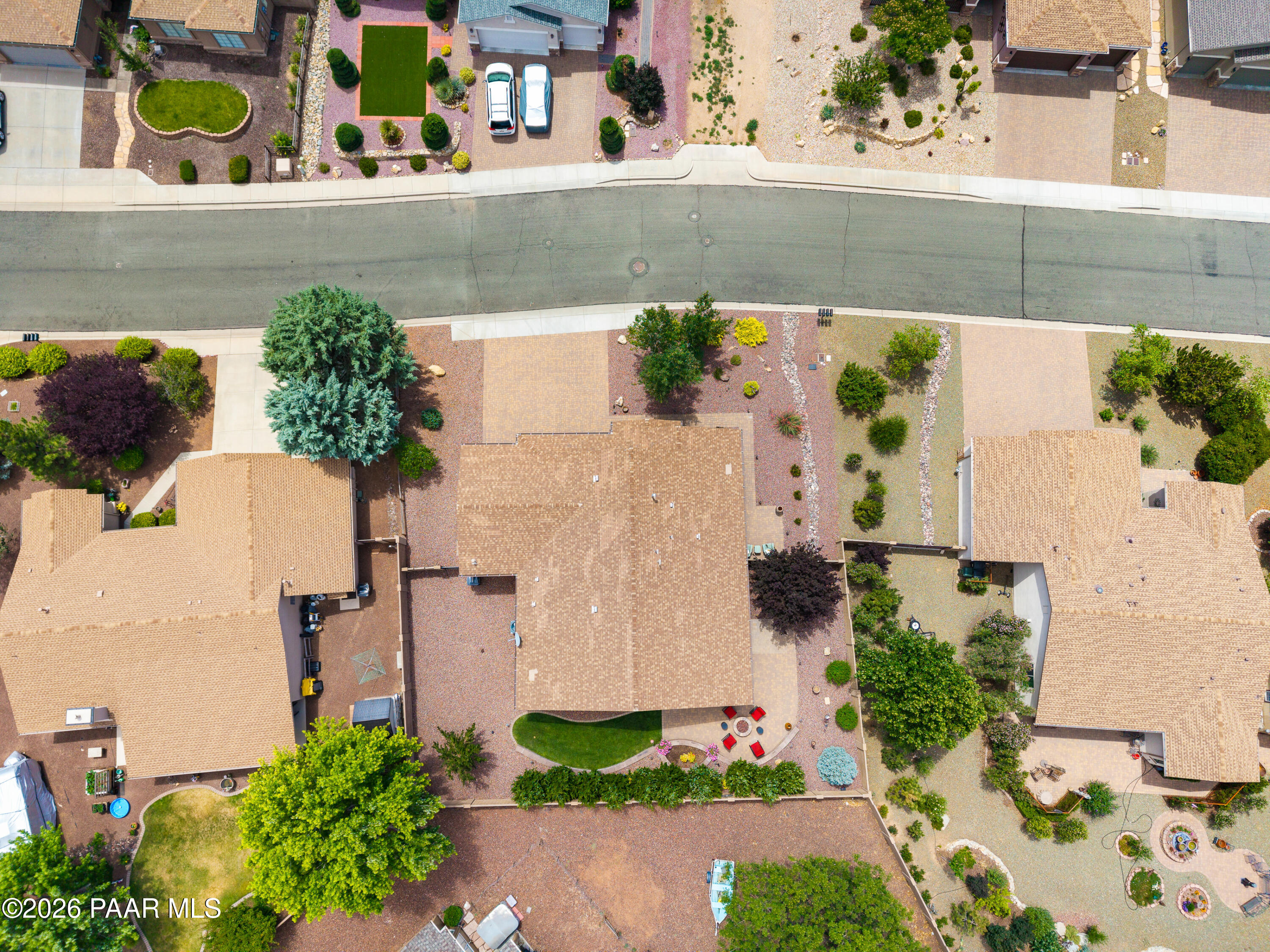 8001 North Sunset Ridge Prescott Valley, AZ 86315 - Photo 22 of 26 08-Aerial Top Down
